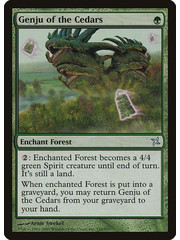 Magic: The Gathering Genju of the Cedars (126) Lightly Played