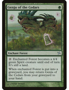 Magic: The Gathering Genju of the Cedars (126) Lightly Played
