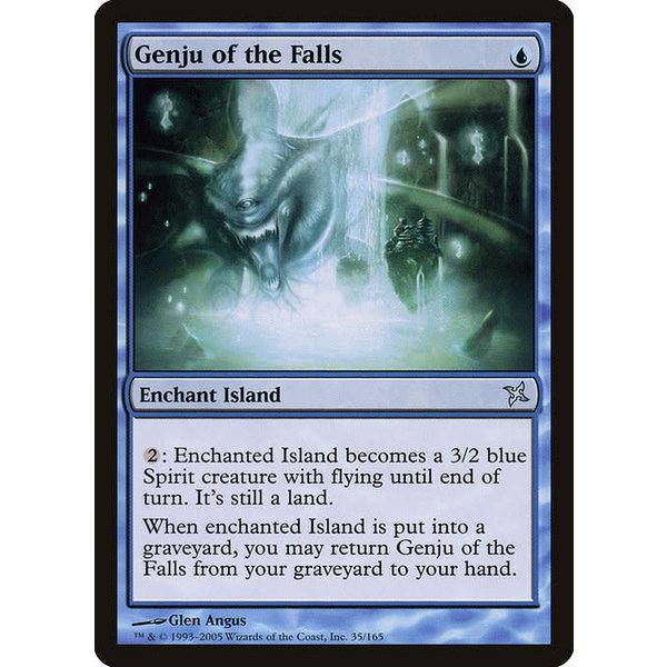 Magic: The Gathering Genju of the Falls (035) Lightly Played