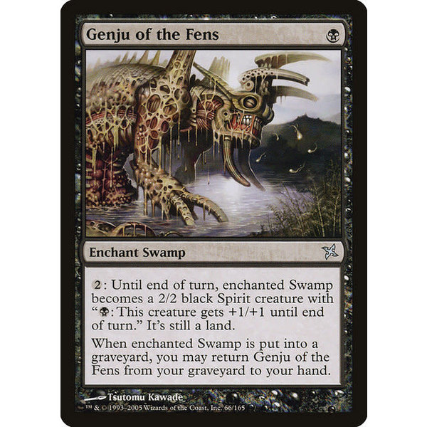 Magic: The Gathering Genju of the Fens (066) Lightly Played