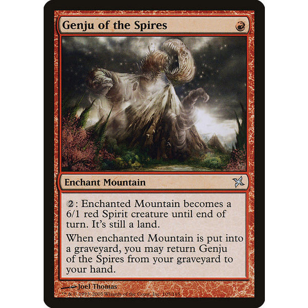 Magic: The Gathering Genju of the Spires (105) Lightly Played