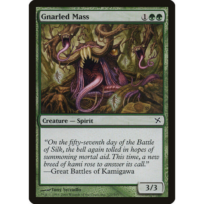 Magic: The Gathering Gnarled Mass (127) Lightly Played