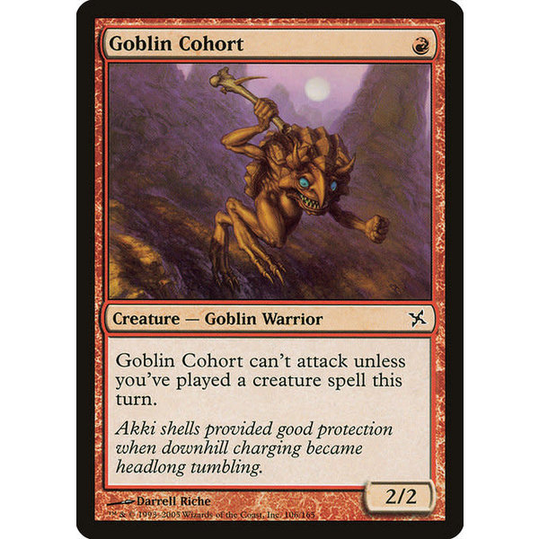 Magic: The Gathering Goblin Cohort (106) Lightly Played