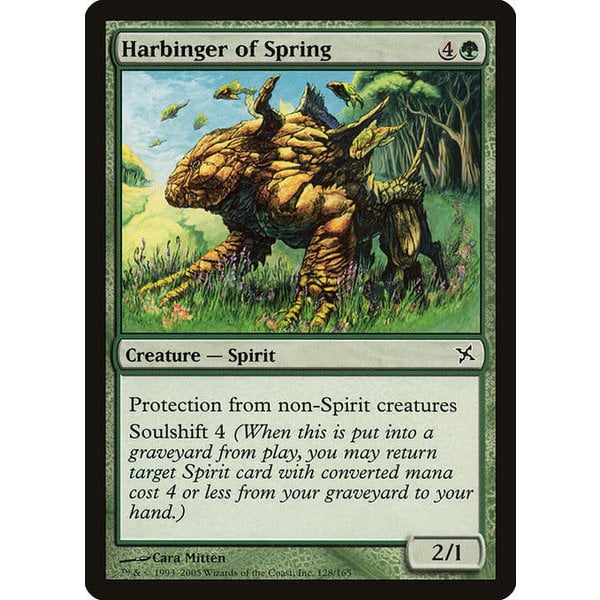 Magic: The Gathering Harbinger of Spring (128) Damaged