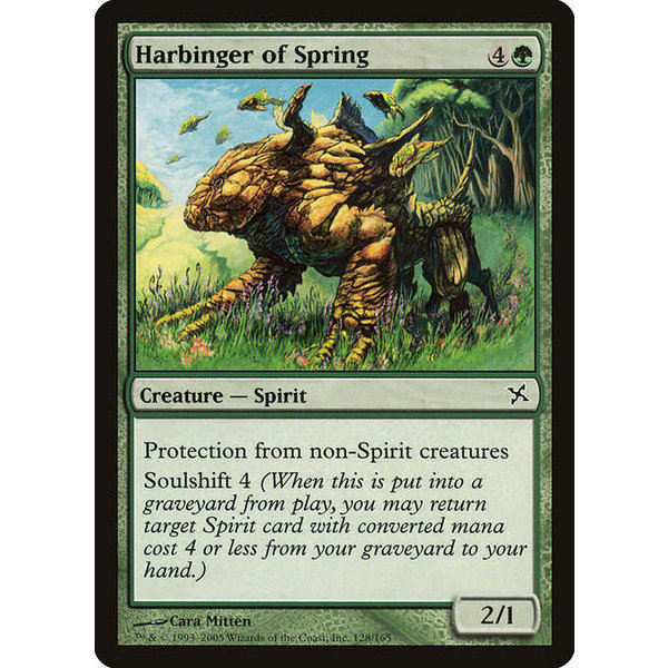 Magic: The Gathering Harbinger of Spring (128) Lightly Played