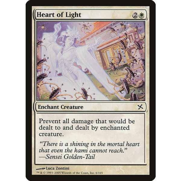 Magic: The Gathering Heart of Light (006) Lightly Played