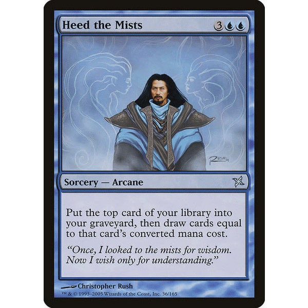 Magic: The Gathering Heed the Mists (036) Lightly Played