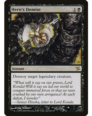 Magic: The Gathering Hero's Demise (068) Lightly Played