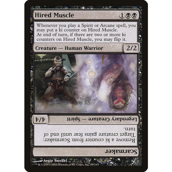 Magic: The Gathering Hired Muscle (069) Lightly Played