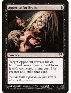 Magic: The Gathering Appetite for Brains (084) Moderately Played