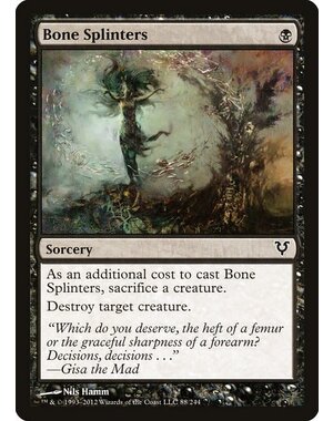 Magic: The Gathering Bone Splinters (088) Heavily Played