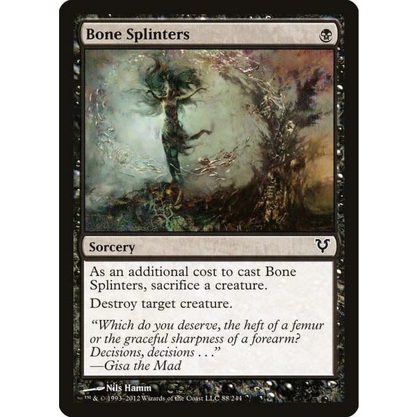 Magic: The Gathering Bone Splinters (088) Heavily Played