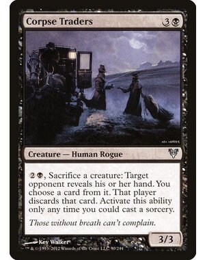 Magic: The Gathering Corpse Traders (090) Moderately Played