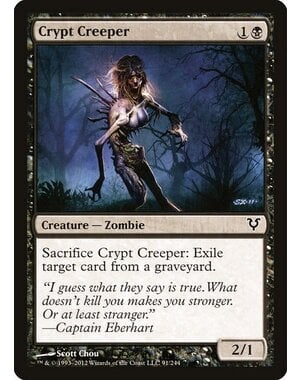 Magic: The Gathering Crypt Creeper (091) Moderately Played