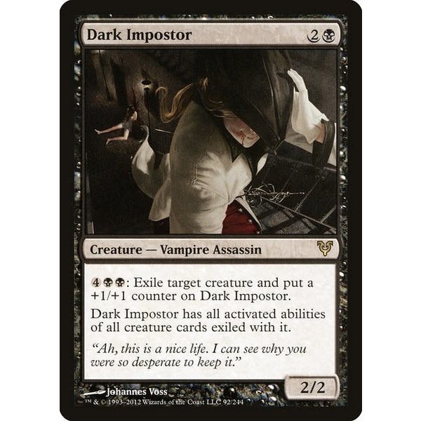 Magic: The Gathering Dark Impostor (092) Moderately Played - Russian