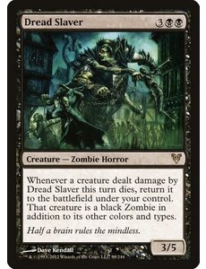 Magic: The Gathering Dread Slaver (098) Moderately Played
