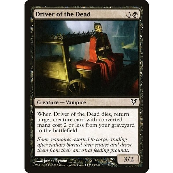 Magic: The Gathering Driver of the Dead (099) Damaged