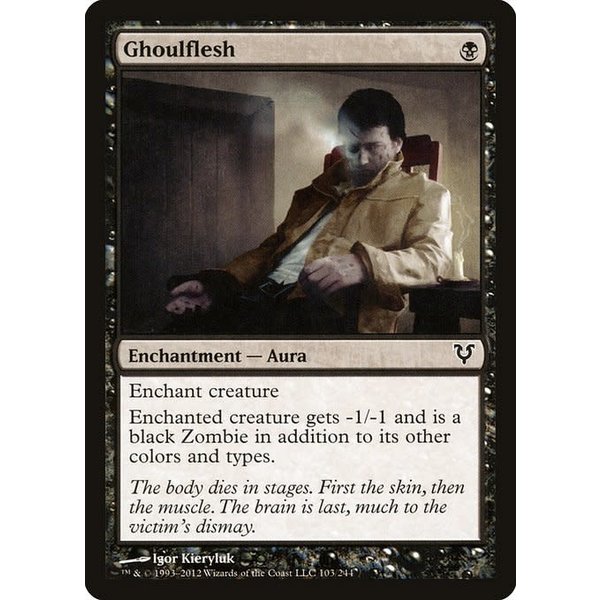 Magic: The Gathering Ghoulflesh (103) Moderately Played