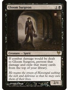 Magic: The Gathering Gloom Surgeon (104) Heavily Played