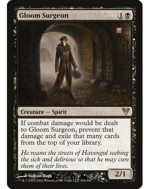 Magic: The Gathering Gloom Surgeon (104) Heavily Played