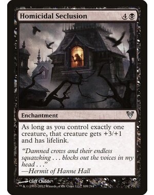 Magic: The Gathering Homicidal Seclusion (108) Moderately Played