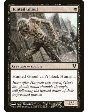 Magic: The Gathering Hunted Ghoul (110) Heavily Played Foil