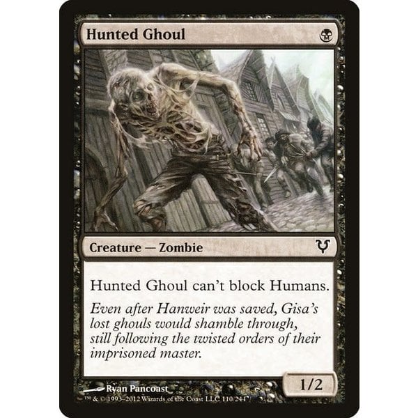 Magic: The Gathering Hunted Ghoul (110) Heavily Played Foil