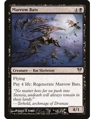 Magic: The Gathering Marrow Bats (113) Moderately Played