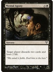 Magic: The Gathering Mental Agony (114) Heavily Played