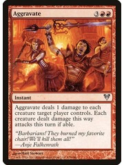 Magic: The Gathering Aggravate (125) Heavily Played Foil