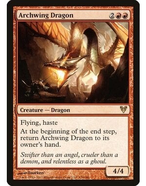 Magic: The Gathering Archwing Dragon (126) Heavily Played