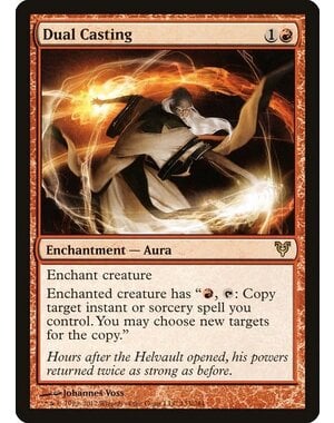 Magic: The Gathering Dual Casting (133) Heavily Played