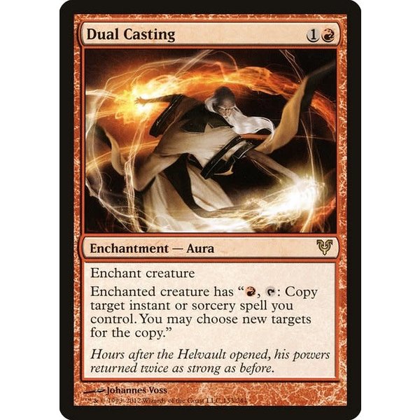 Magic: The Gathering Dual Casting (133) Heavily Played