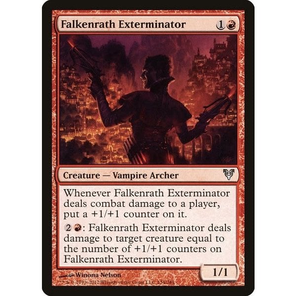 Magic: The Gathering Falkenrath Exterminator (134) Moderately Played