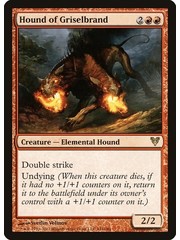 Magic: The Gathering Hound of Griselbrand (141) Heavily Played