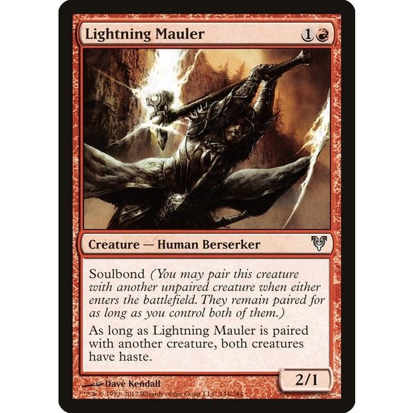 Magic: The Gathering Lightning Mauler (144) Heavily Played