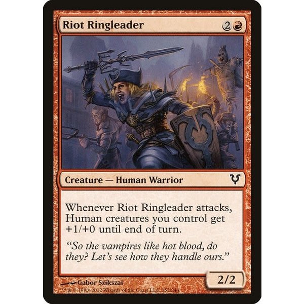 Magic: The Gathering Riot Ringleader (152) Moderately Played