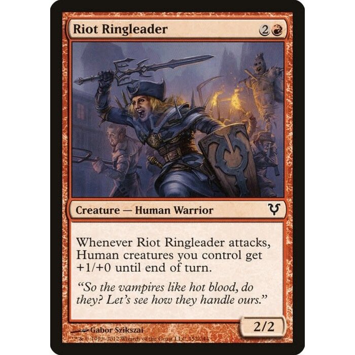 Magic: The Gathering Riot Ringleader (152) Moderately Played