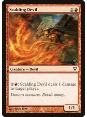Magic: The Gathering Scalding Devil (155) Damaged