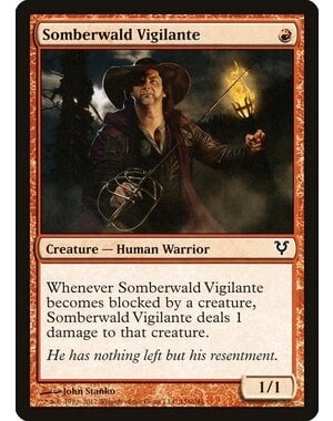 Magic: The Gathering Somberwald Vigilante (156) Moderately Played