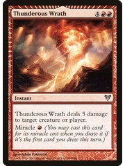 Magic: The Gathering Thunderous Wrath (160) Heavily Played