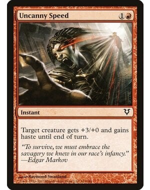 Magic: The Gathering Uncanny Speed (163) Heavily Played