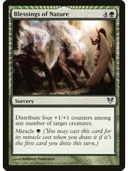 Magic: The Gathering Blessings of Nature (168) Moderately Played