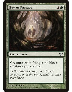 Magic: The Gathering Bower Passage (170) Damaged