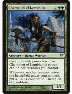 Magic: The Gathering Champion of Lambholt (171) Moderately Played