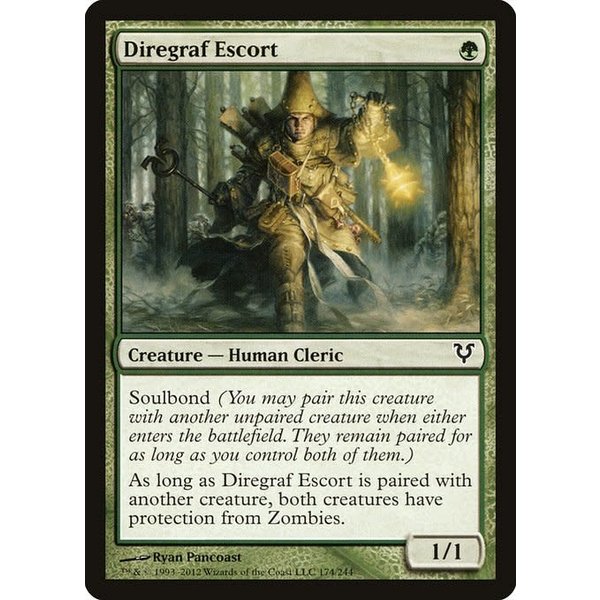 Magic: The Gathering Diregraf Escort (174) Heavily Played