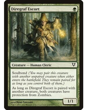 Magic: The Gathering Diregraf Escort (174) Heavily Played Foil