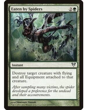 Magic: The Gathering Eaten by Spiders (177) Damaged