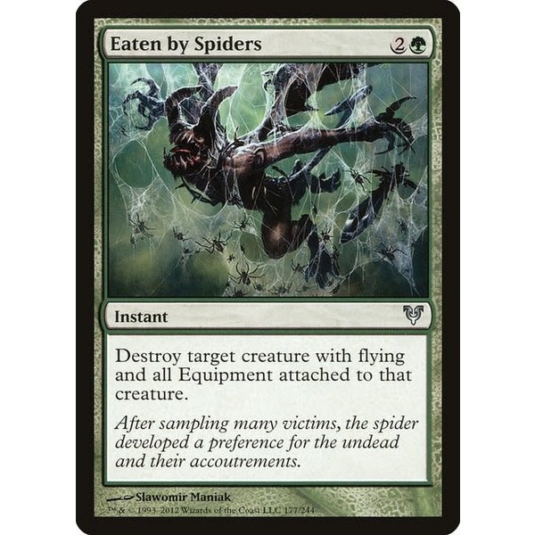 Magic: The Gathering Eaten by Spiders (177) Damaged