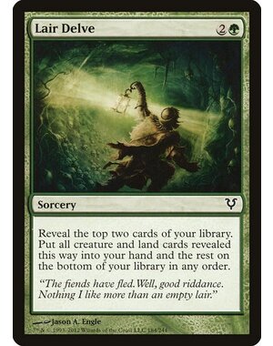 Magic: The Gathering Lair Delve (184) Heavily Played